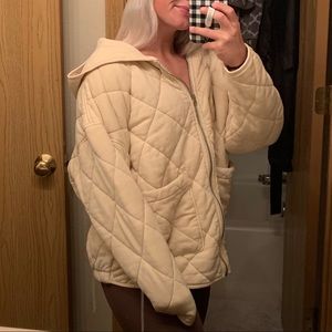 Urban outfitters quilted jacket